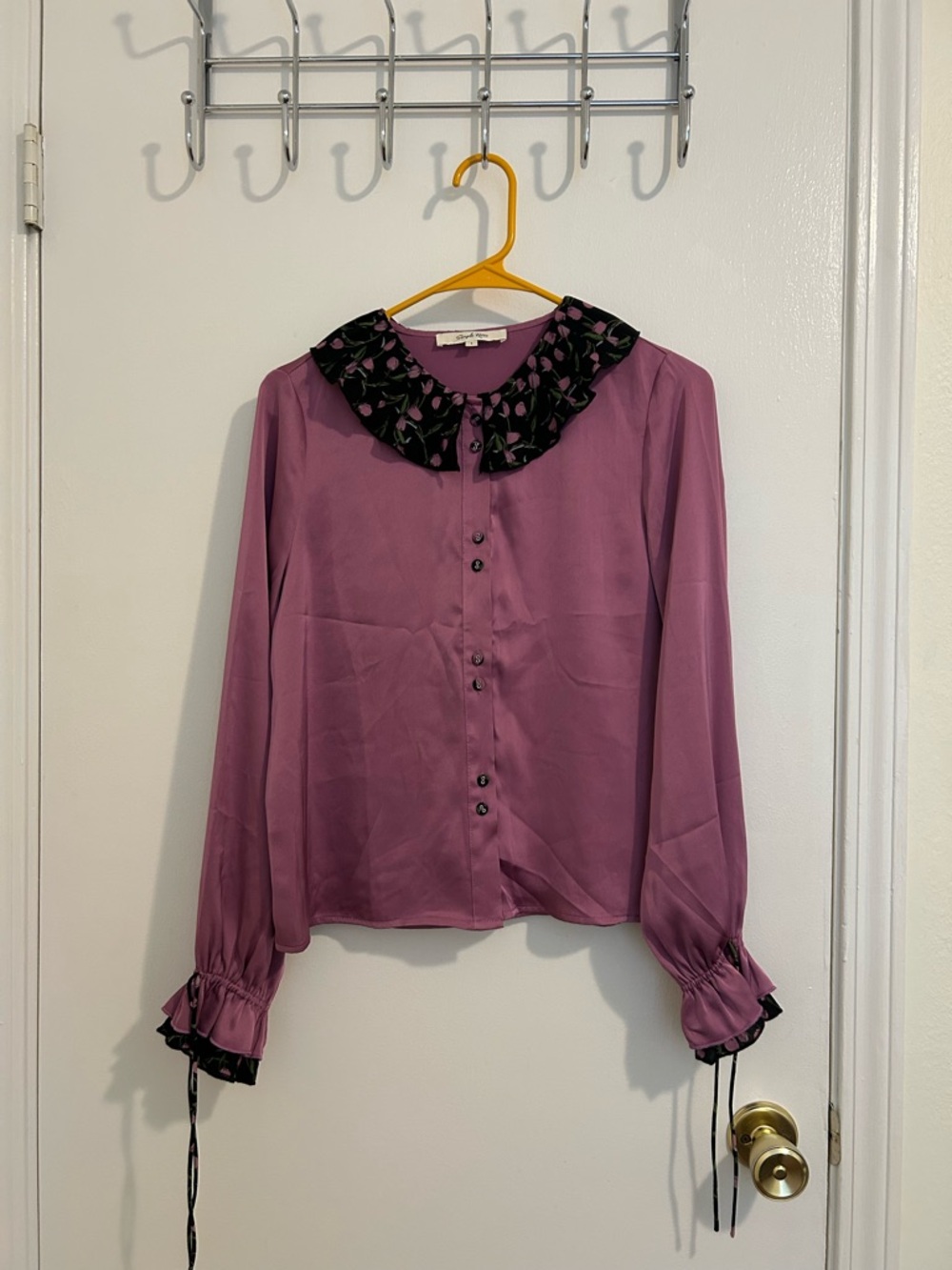 EUC Simple Retro blouse size S